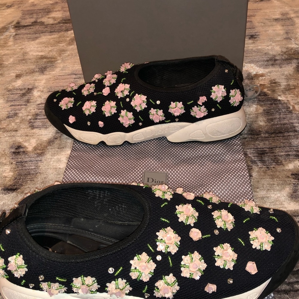 Authentic Dior embellished sneakers - Picture 3 of 6